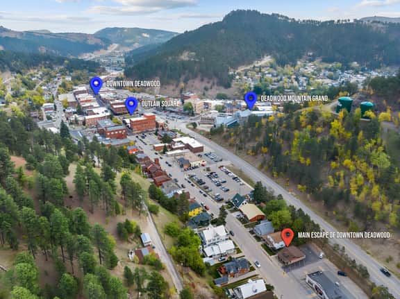 Main Escape of Downtown Deadwood