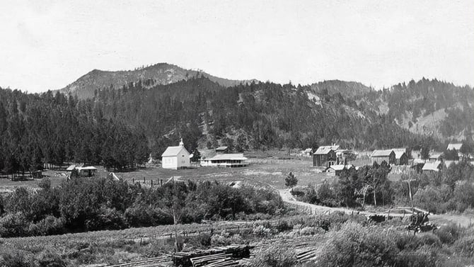 Five Famous Ghost Towns of the Black Hills